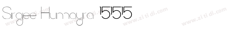 Sirajee Humayra字体转换